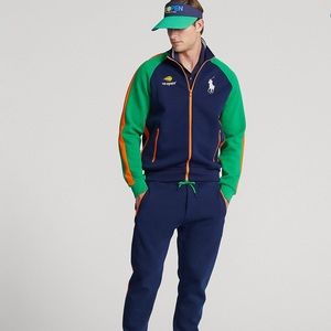 US Open 2022 Official On-Court Ball Crew Track Jacket by Polo Ralph Lauren